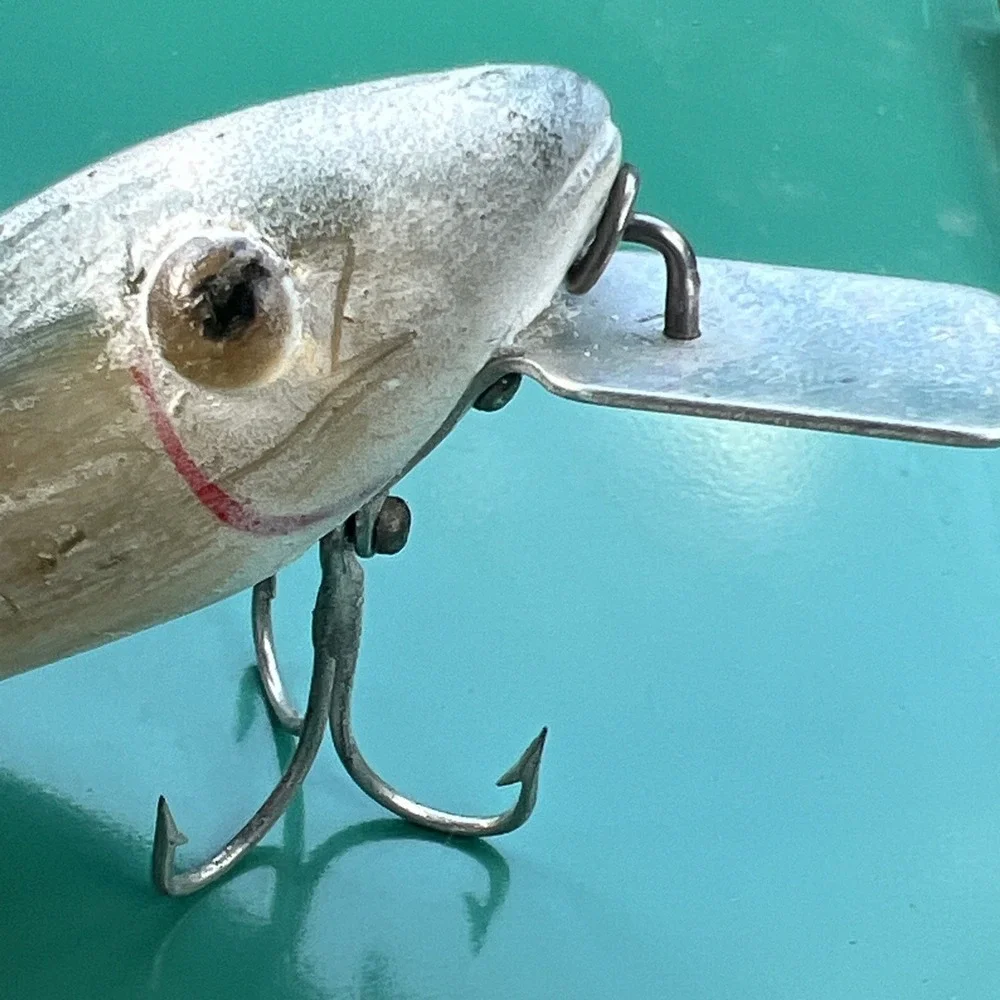 Vintage MirrOlure 25M L&S Floater Jointed Fishing Lure USA